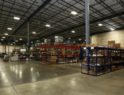 Our 80,000 square foot warehouse in Woodridge is stocked and ready to fill your order!