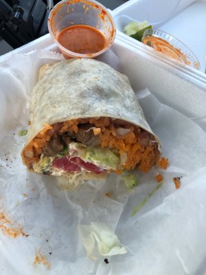 Big ass burrito.