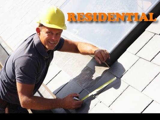 Residential roofing for any size home.