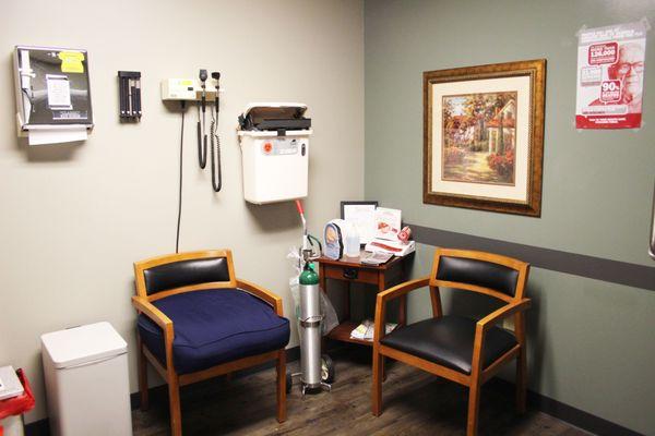 Patient exam room