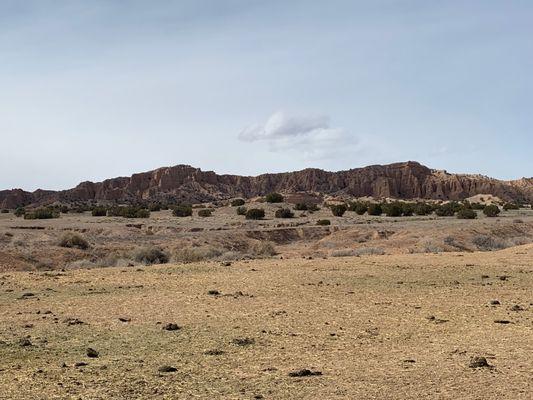 Awesome landscape of the Tribal Ranch