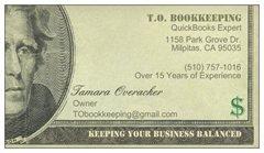 T O Bookkeeping