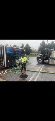 Grease Trap Drain cleaning