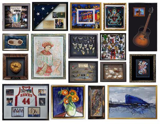 Frame your memories and cherished pieces of art