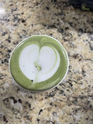 Organic Matcha Latte!