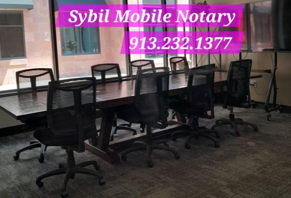 Sybil Mobile Notary Services Prince George's & Montgomery County. Call & set your appointment today.