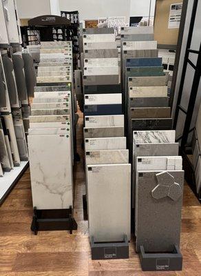 Just a few of our tile options!