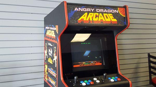 Stop by and play a retro arcade game with us!