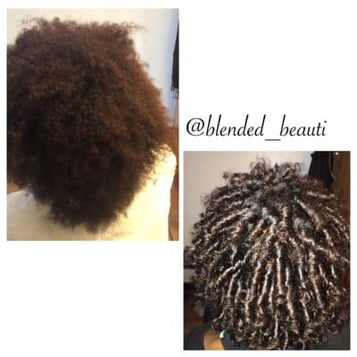 Natural hair rodset