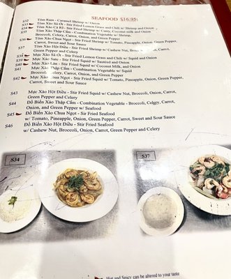 Menu (Oct 2022) - zoom in for details + prices. EXTENSIVE MENU - pages and pages of great authentic Vietnamese food! EXCELLENT.