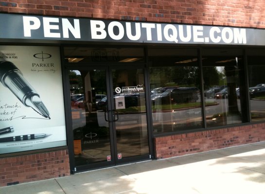 Pen Boutique Store front.