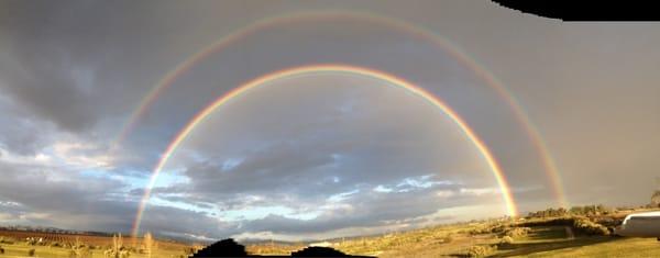 It's double rainbow!