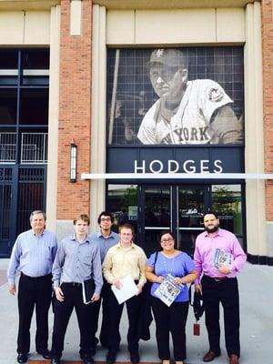 Part of Team ABS at Citifield