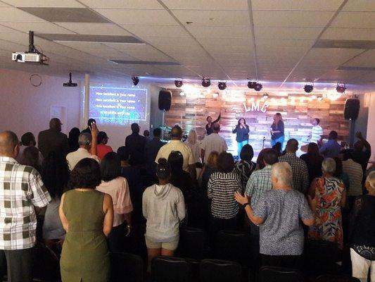 Enjoying Worship!