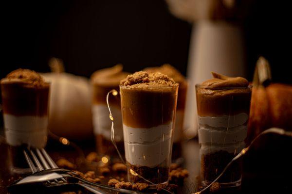 Thanksgiving Catering
 Pie
 Dessert Shooter