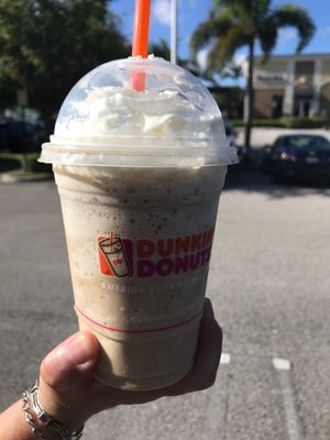 Frozen Coffee with whipped cream