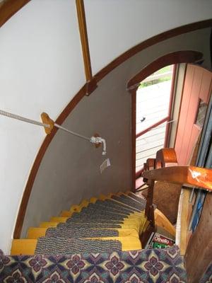 The Stairs in The Round House (The Silo)