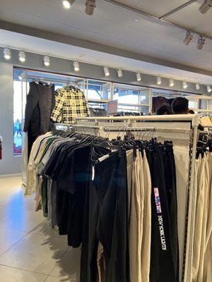 Men's section