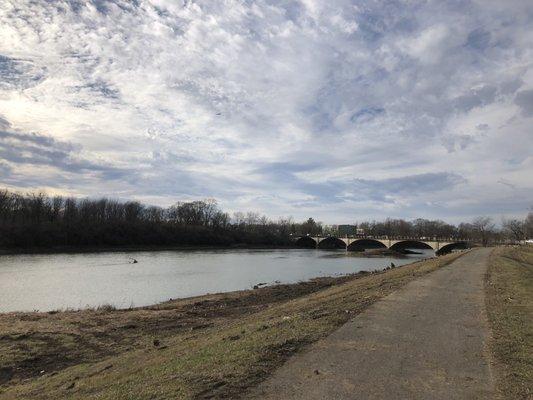 White River Trail just south of 16th Street