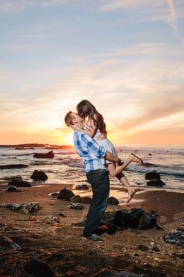 Our engagement shoot in PV with David!