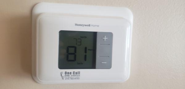 Thermostat installation and replacement