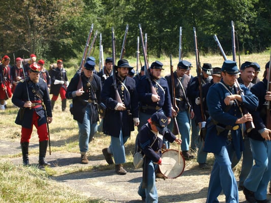 We have a Civil War Re-enactment every Labor Day weekend. Check out our website for more events held throughout the season!