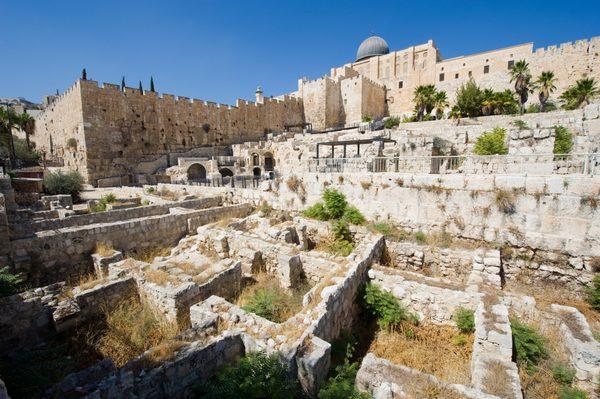 The Temple Mount - Southern Steps - Jerusalem, Israel