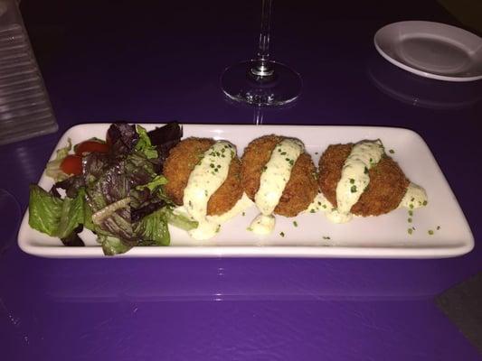 Crab cake appetizer that was out of this world!