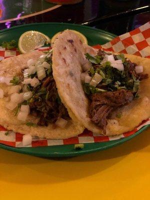 Tacos de brisket