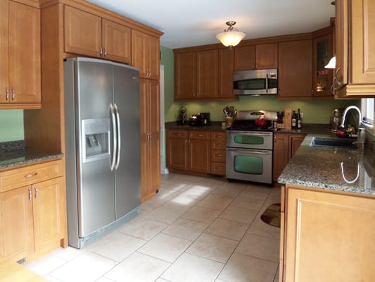 Great use of space in this kitchen - I'm sure it helped sell the house the weekend it was listed!