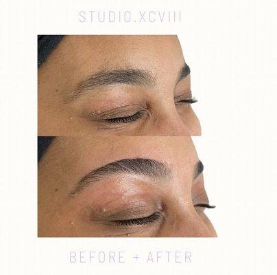 Brow Shaping (no tint or makeup)