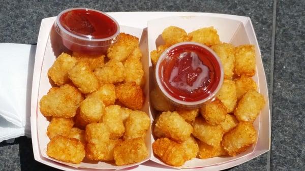 2 orders of tater tots