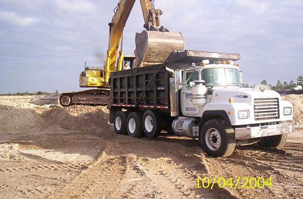 dump truck services