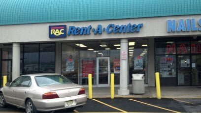 The Rent-A-Center storefront, Trenton, NJ