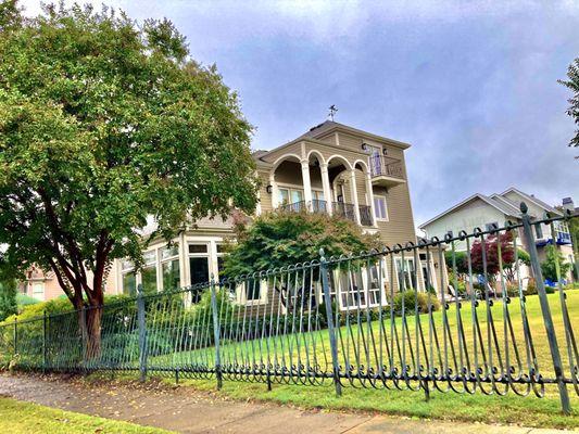 Memphis -- (formerly) Justin Timberlake's house on Mud Island; corner of Island Dr. and Island Place