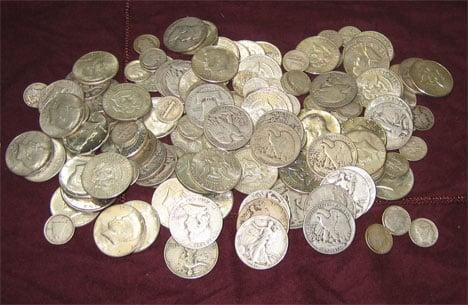 We buy silver coins