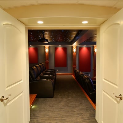 Cinema room new ceiling and walls  Gainesville VA