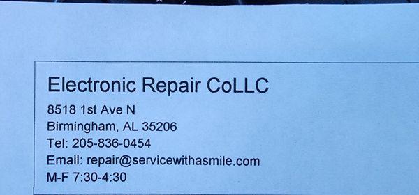 Electronic Repair Company