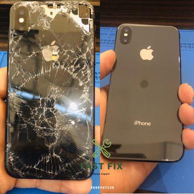 Back glass repair