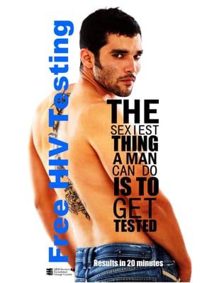 Free HIV Testing SIgn