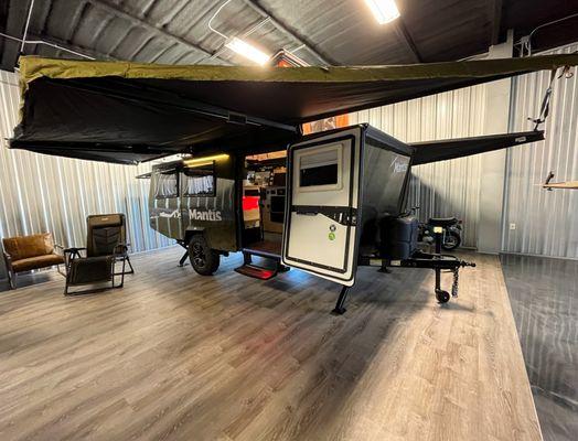 Custom Taxa Mantis Overland in the Outback RV of Texas showroom