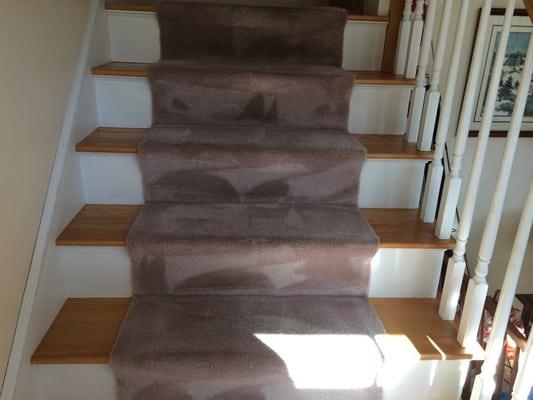 Staircases cleaned