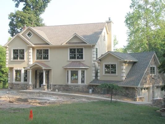 Teardown and Addition Project - Large portion of existing home was torn down and new Home was built over existing foundation