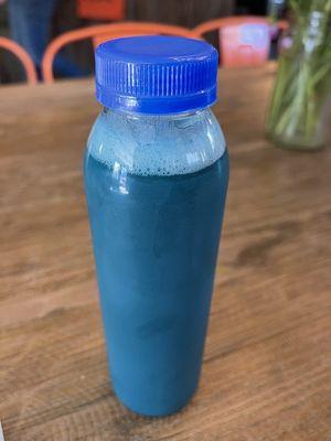 Cold Pressed Tahoe Blue Juice