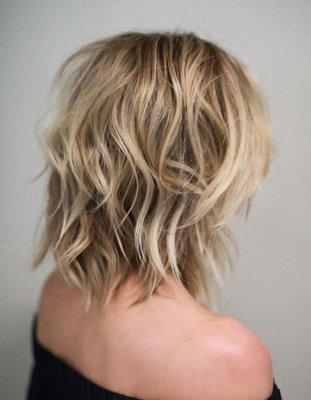 Another picture I showed the hairdresser of the type of cut I wanted