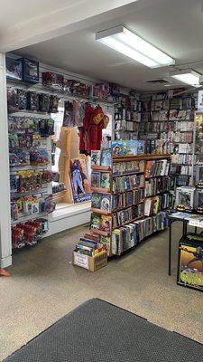 Manga section soon as you walk in to the left