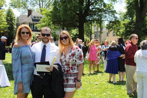 Alumni graduates from St. John's College in Annapolis.