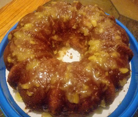 Pineapple creamcheese poundcake