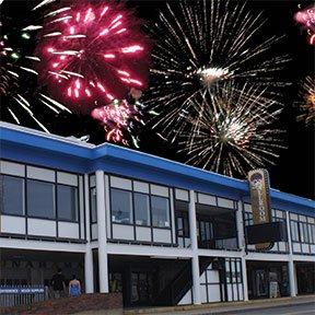 Enjoy weekly summer fireworks and check out the Hampton Beach Casino during the summer!