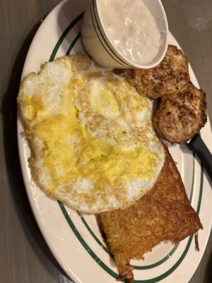 Chicken fry chicken but with grill chicken